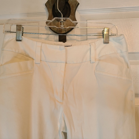 Rafaella Woman's Curvey Fit Flared Bell Bottoms, Size: 8 Color: White - Picture 6 of 16